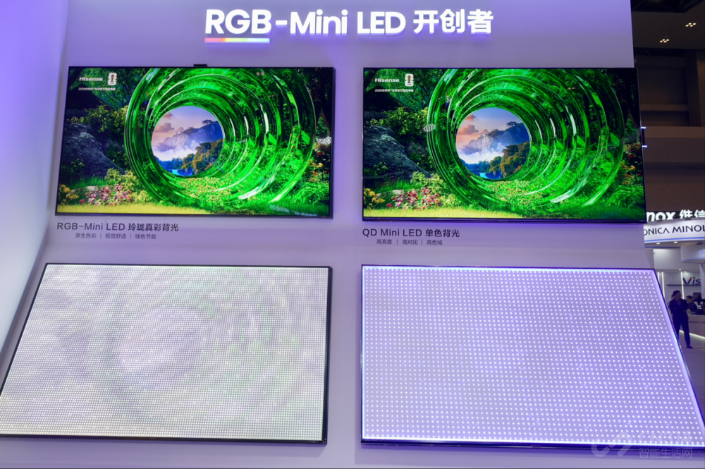 ����RGB-Mini LED�ɴ���Һ����ʾ����Ψһ