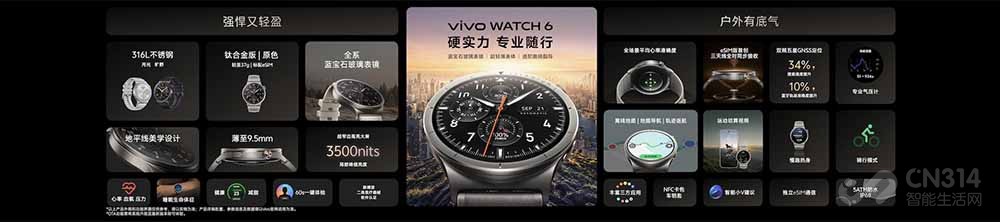 vivo WATCH 6��ʽ����,��Ұ˫�����練��
