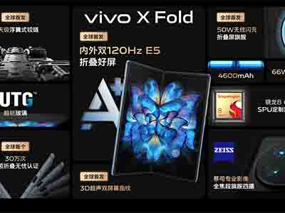 vivoX Fold斩获多平台销量&销售额双冠军   