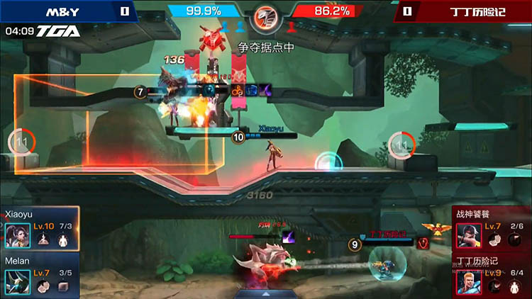 TAG魂斗罗手游开战 红魔让选手打神操作