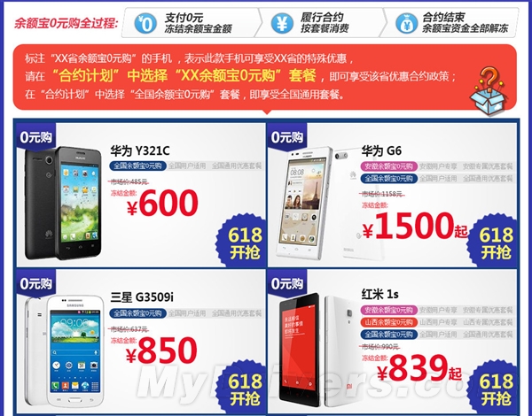 余额宝超级福利:真正的0元购机来了